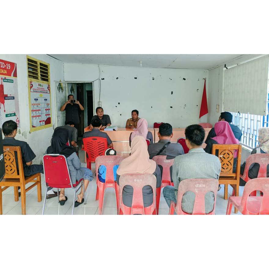 PEMERINTAH DESA SIDDO MENYELENGGARAKAN RAPAT KOORDINASI DESA.