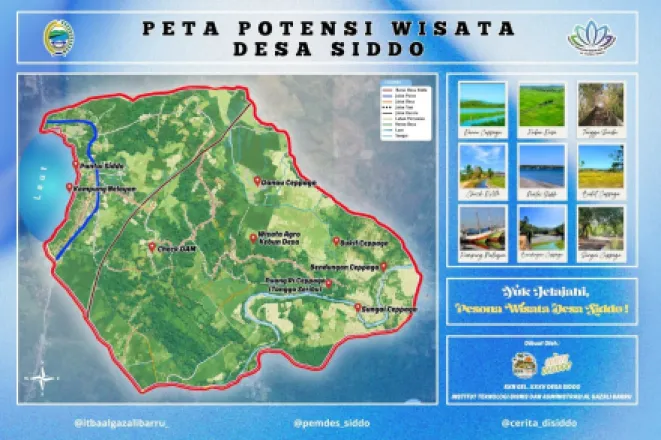 PETA WISATA DESA SIDDO